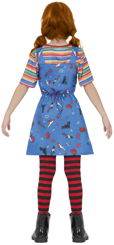 Chucky Kostuum Meisje – Killer Doll Halloween Kostuum