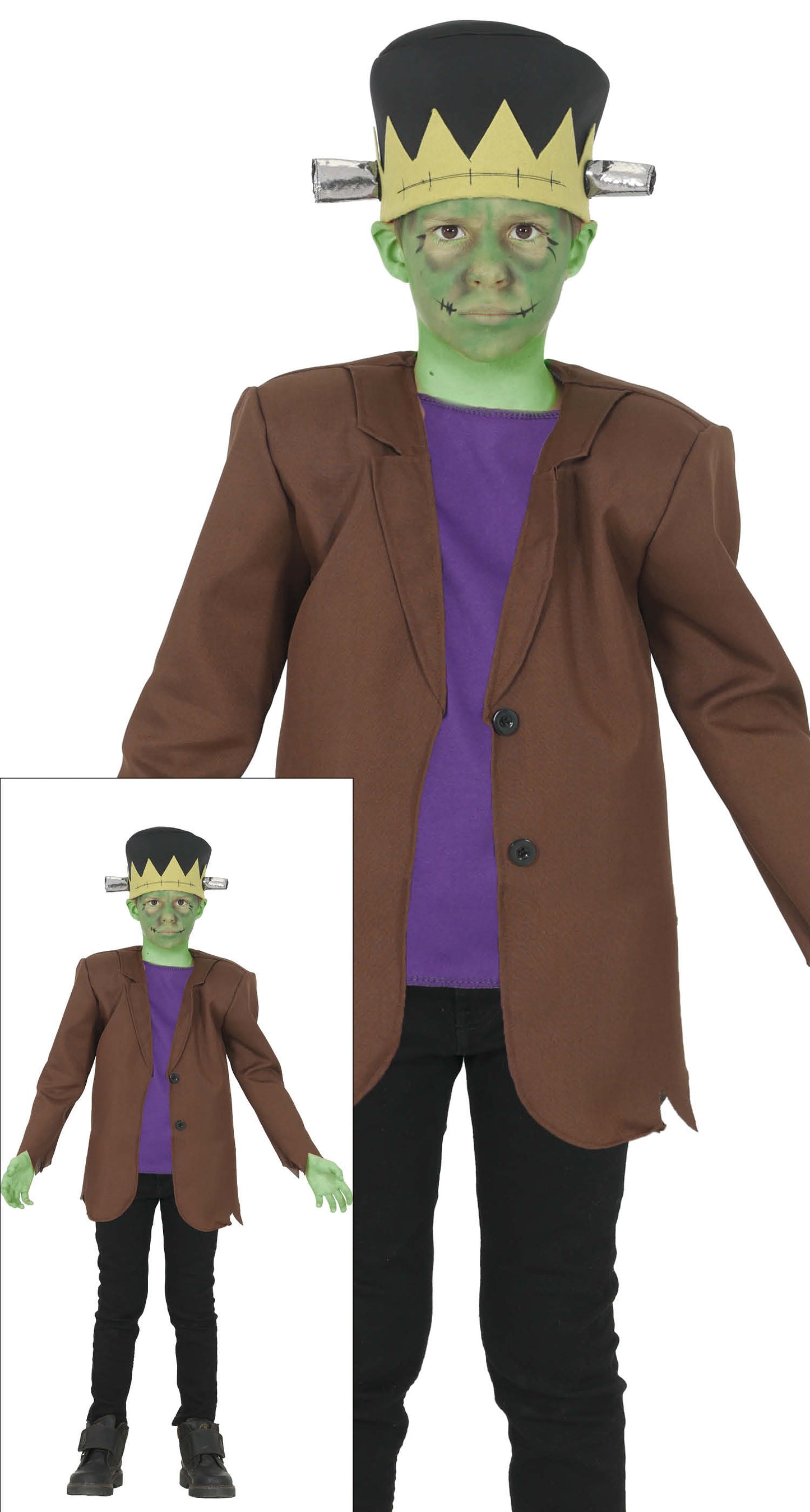 Frankenstein Kostuum Kind – Groen Monster Halloween Kostuum