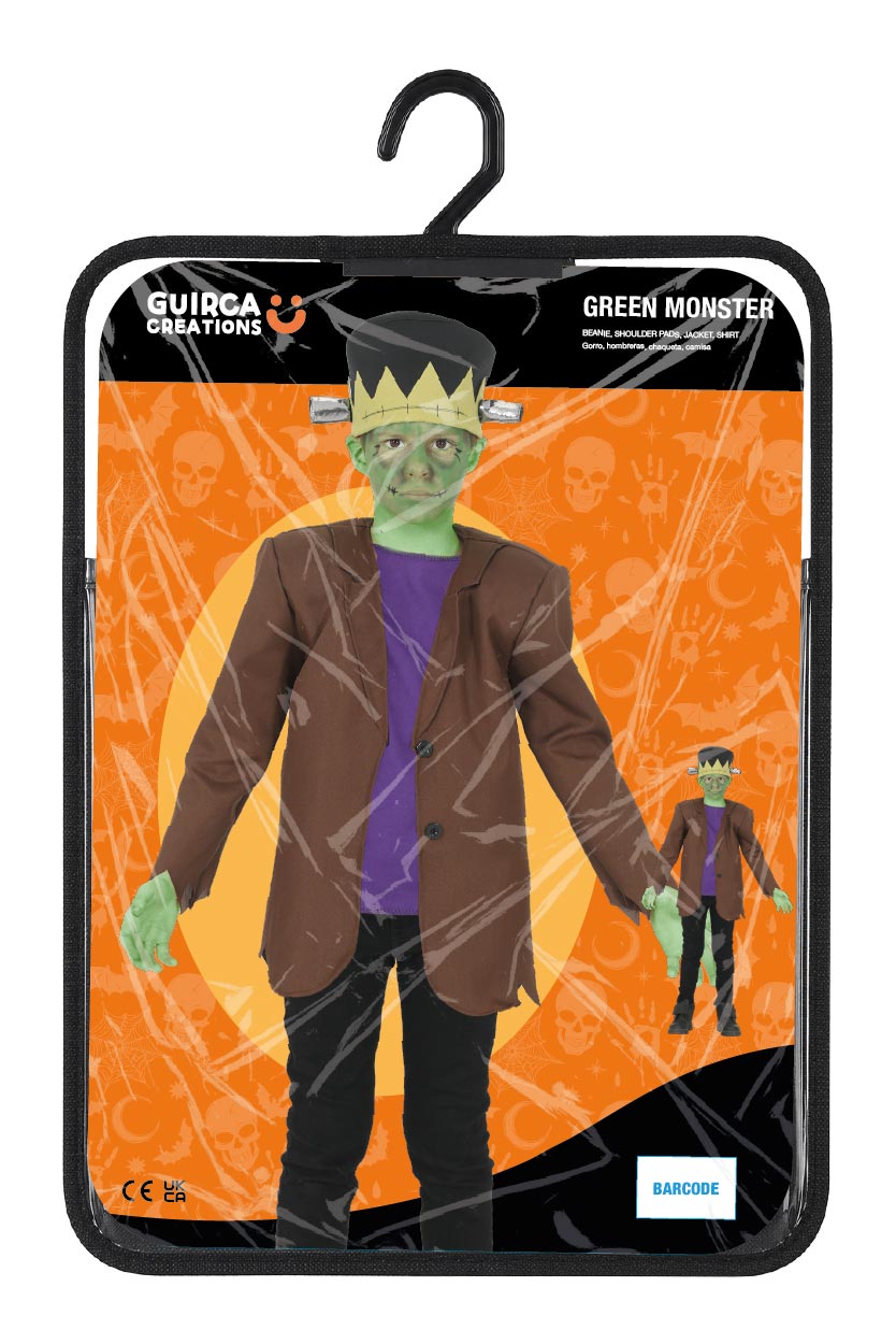 Frankenstein Kostuum Kind – Groen Monster Halloween Kostuum