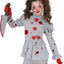 Bloederige Devil Clown Kostuum Kind – Grijze Horror Clown