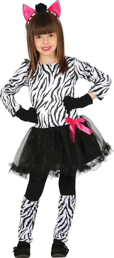 Zebra jurkje meisje