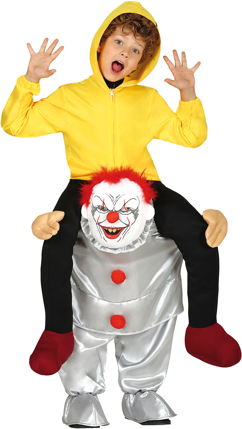 Carry Me Horror Clown Kostuum Kind – Halloween Clown