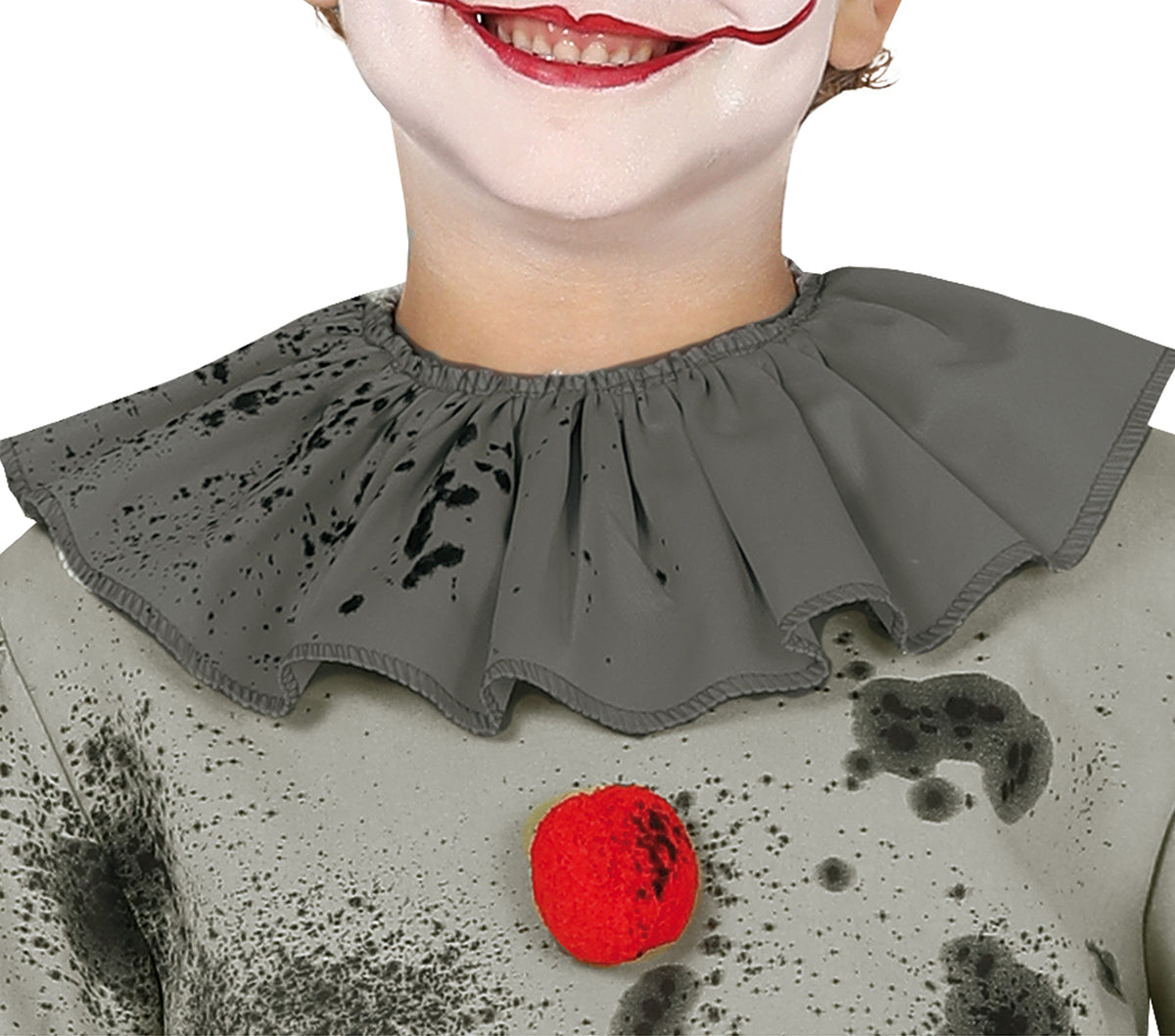 Grijs Horror Clown Kostuum Kind – Enge Halloween Clown