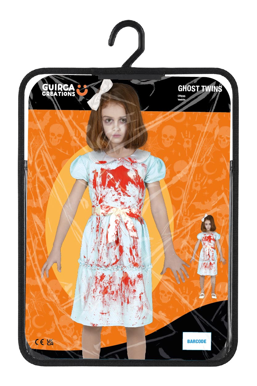 Ghost Twin Kostuum Meisje – Spookachtige Halloween Jurk