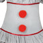 Crazy Clown Kostuum Meisje – Grijze Horror Clown