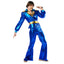 Complete Disco Outfit Heren – ABBA – Inclusief Afro Pruik & Accessoires