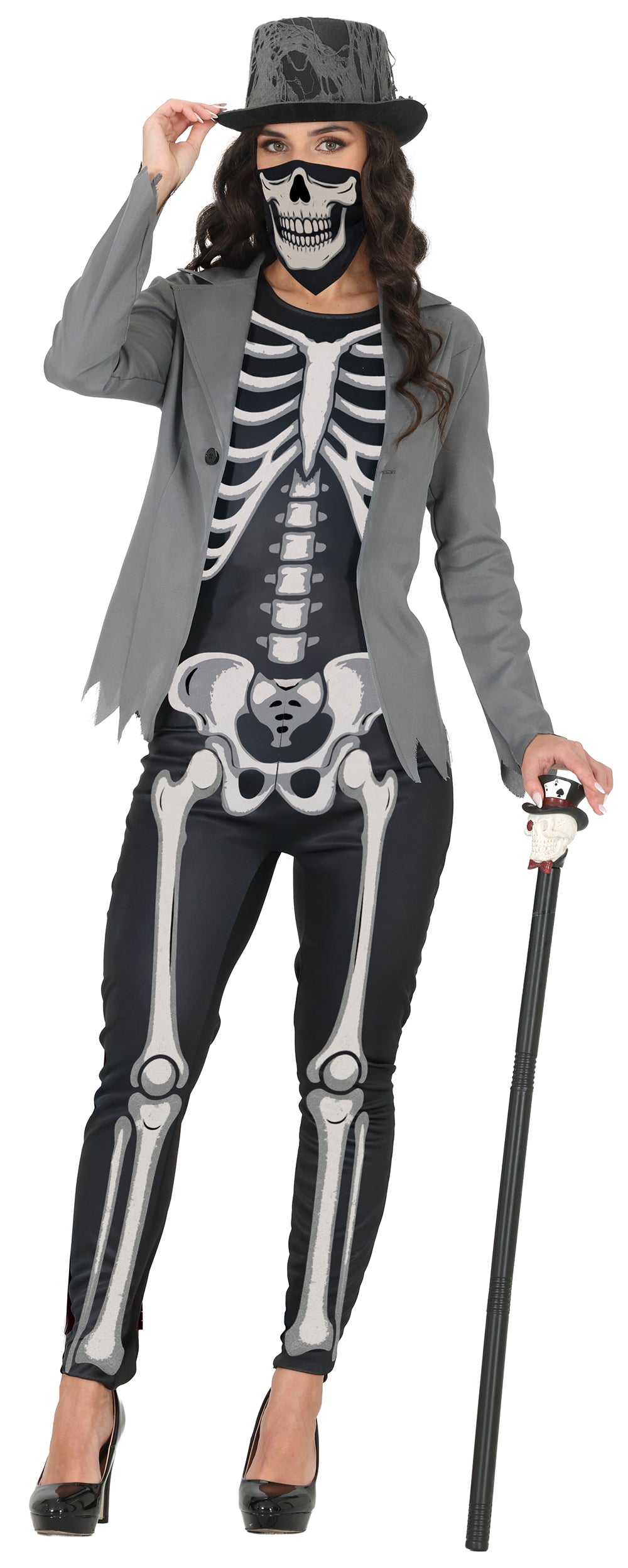 DUO DEAL - Skelet Koppelkostuum – Skeleton Suit voor Dames & Heren
