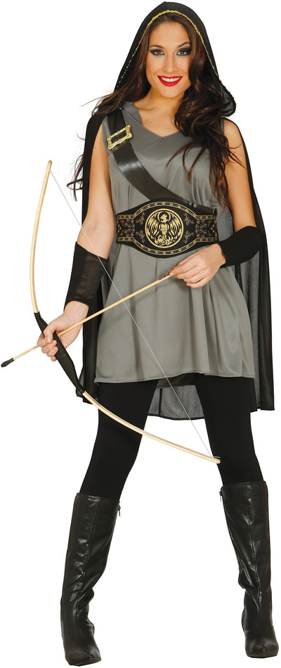 Robin Hood Kostuum Zwart Dames