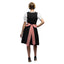 Frau Fischer Kostüm | Dirndl | Deutsches Kleid | Rosa