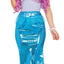 Zeemeermin Kostuum Paars Blauw Dames