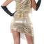 Charleston Jurk Dames – Goud | Jaren 20 Flapper Kostuum