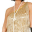 Charleston Jurk Dames – Goud | Jaren 20 Flapper Kostuum