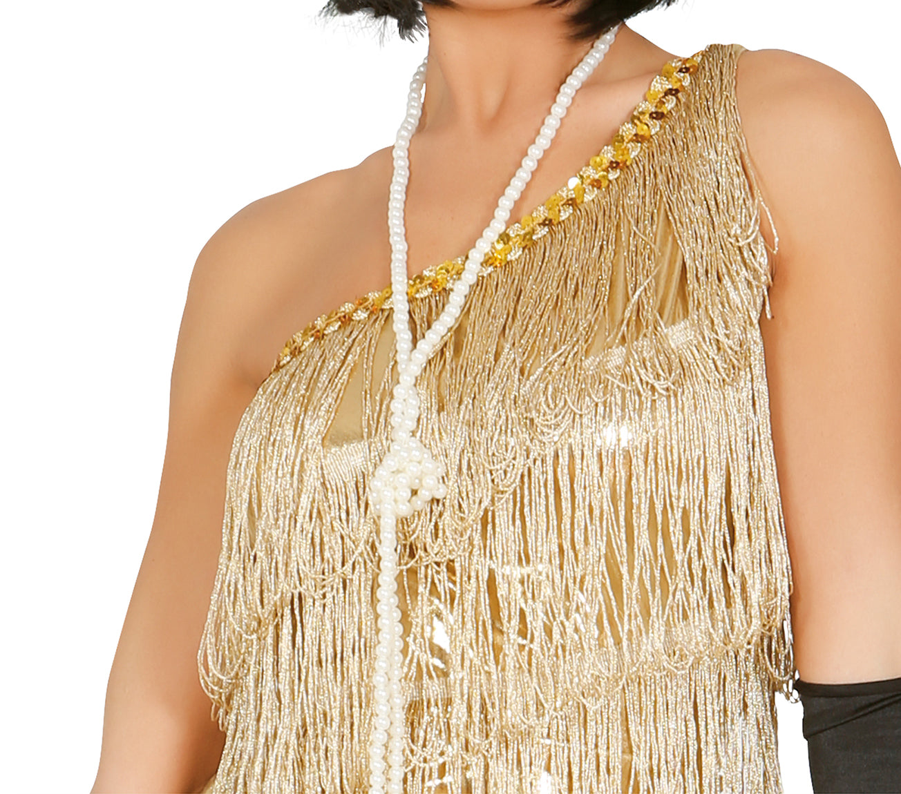 Charleston Jurk Dames – Goud | Jaren 20 Flapper Kostuum