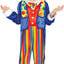 Clown Kostuum Gekleurd Kind