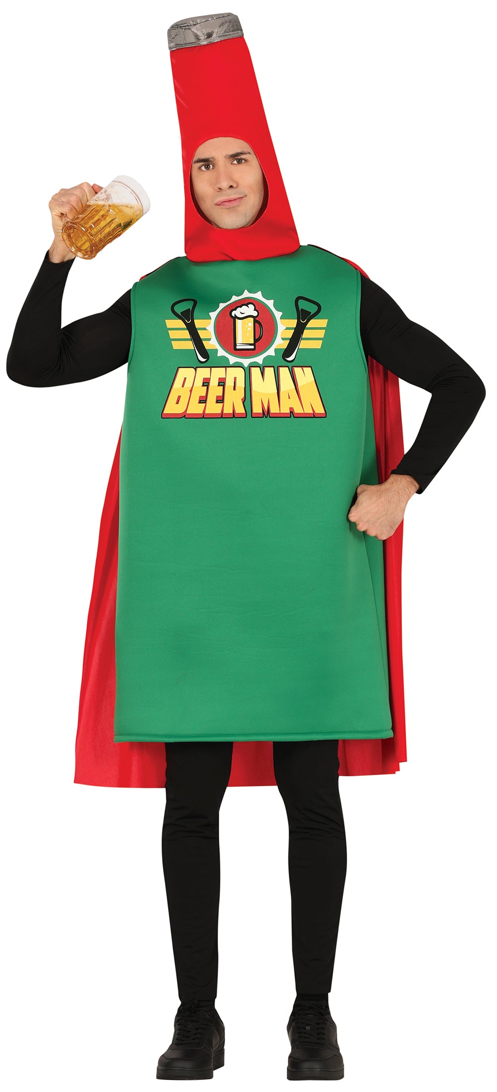 Drank Kostuum Trio Deal | Beer Man, Whisky Man & Captain Vodka | One Size