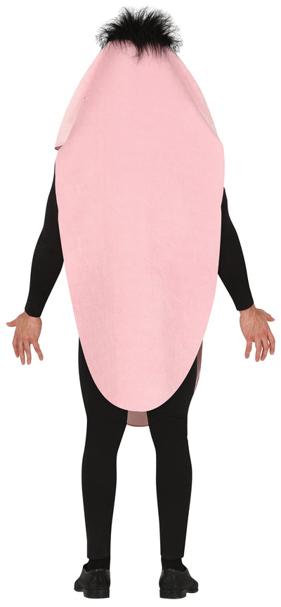 Vagina Kostuum Heren – One Size | Hilarisch Fout Kostuum voor Carnaval