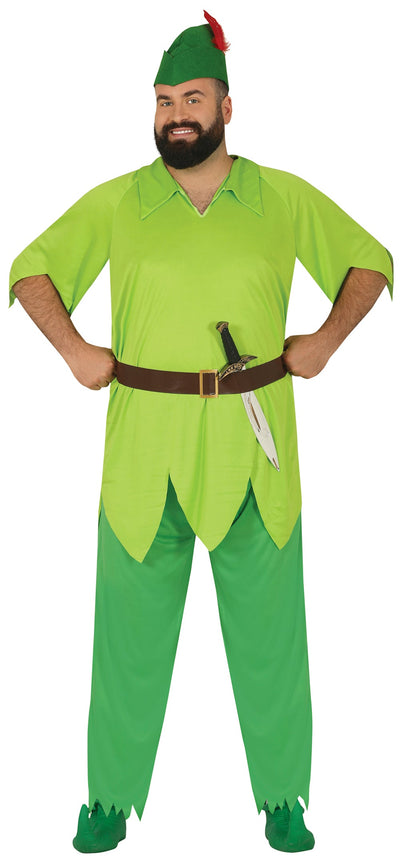 Robin Hood Kostuum Heren – Groen | Middeleeuws Verkleedpak