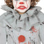 Grijze Horror Clown Kostuum Kind – Crazy Clown Halloween