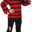 Freddy Krueger Kostuum Kind – Rood Zwart Horror Kostuum