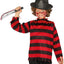 Freddy Krueger Kostuum Kind – Rood Zwart Horror Kostuum