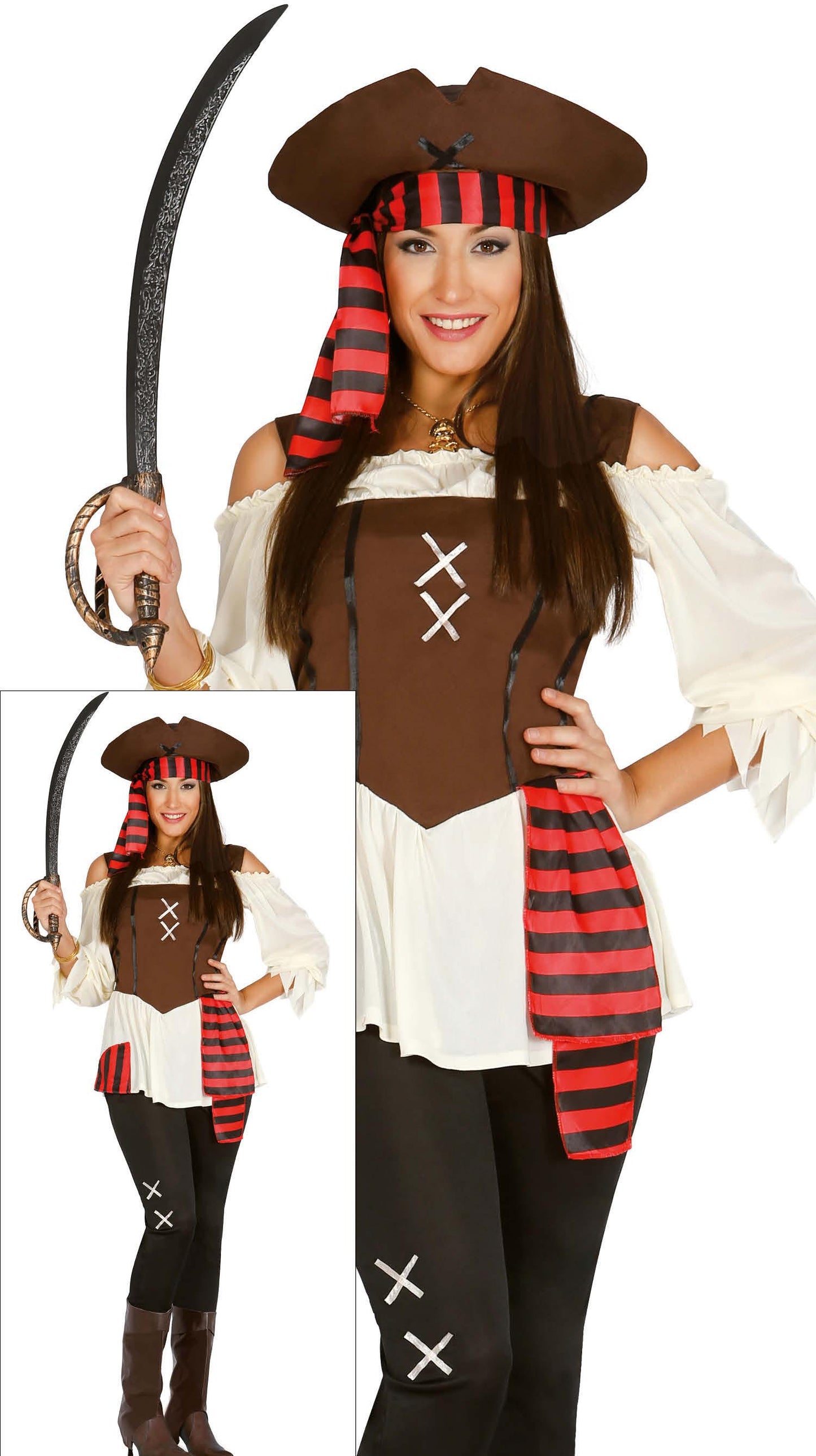 Piraten Kostuum Dames – Complete Piraat Kapitein Outfit