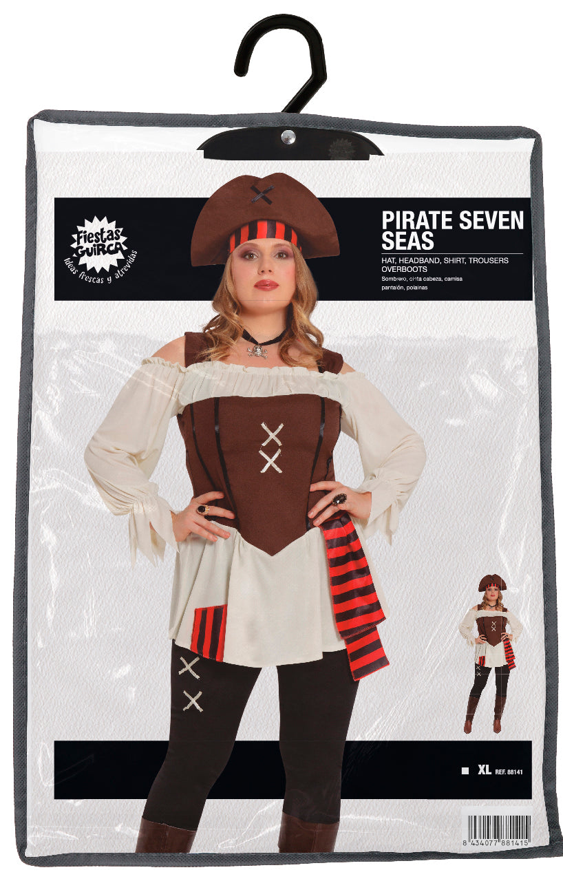 Piraten Kostuum Dames – Complete Piraat Kapitein Outfit