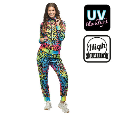 Trainingspak Leopard Art babe | Voor Dames | UV Premium Quality