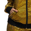 Gouden Discobal Trainingspak Dames | Disco & Carnaval Kostuum