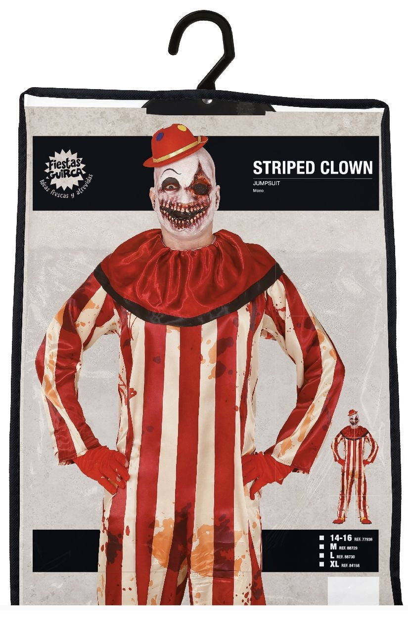 Killerclown-Halloweenkostüm für Männer