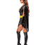Sexy Batgirl Kostuum Dames | Superhelden Jurk met Cape & Accessoires