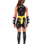 Sexy Batgirl Kostuum Dames | Superhelden Jurk met Cape & Accessoires