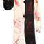 Terrifying Clown Kostuum Heren – Enge Horror Clown Jumpsuit met Kraag