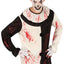 Terrifying Clown Kostuum Heren – Enge Horror Clown Jumpsuit met Kraag