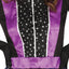 Heks Kostuum Dames – Starry Witch Paars/Zwart – Jurk & Heksenhoed