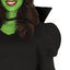 Heks Kostuum Dames – Zwart Halloween Fantasy Witch Kostuum – Jurk, Cape, Hoed & Riem