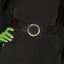 Heks Kostuum Dames – Zwart Halloween Fantasy Witch Kostuum – Jurk, Cape, Hoed & Riem