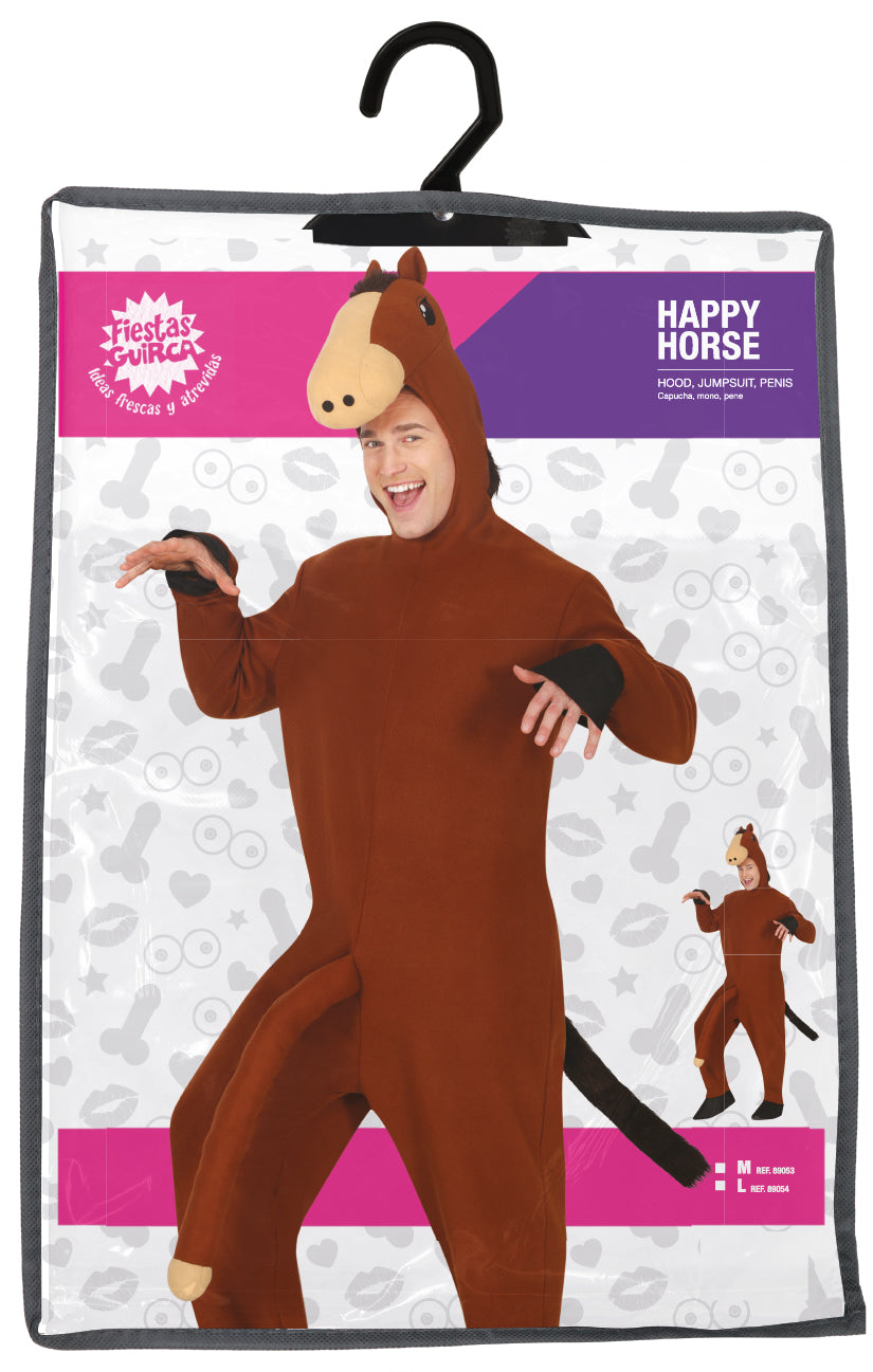 Paardenpak met Verrassing – Grappig Carnaval Kostuum Heren