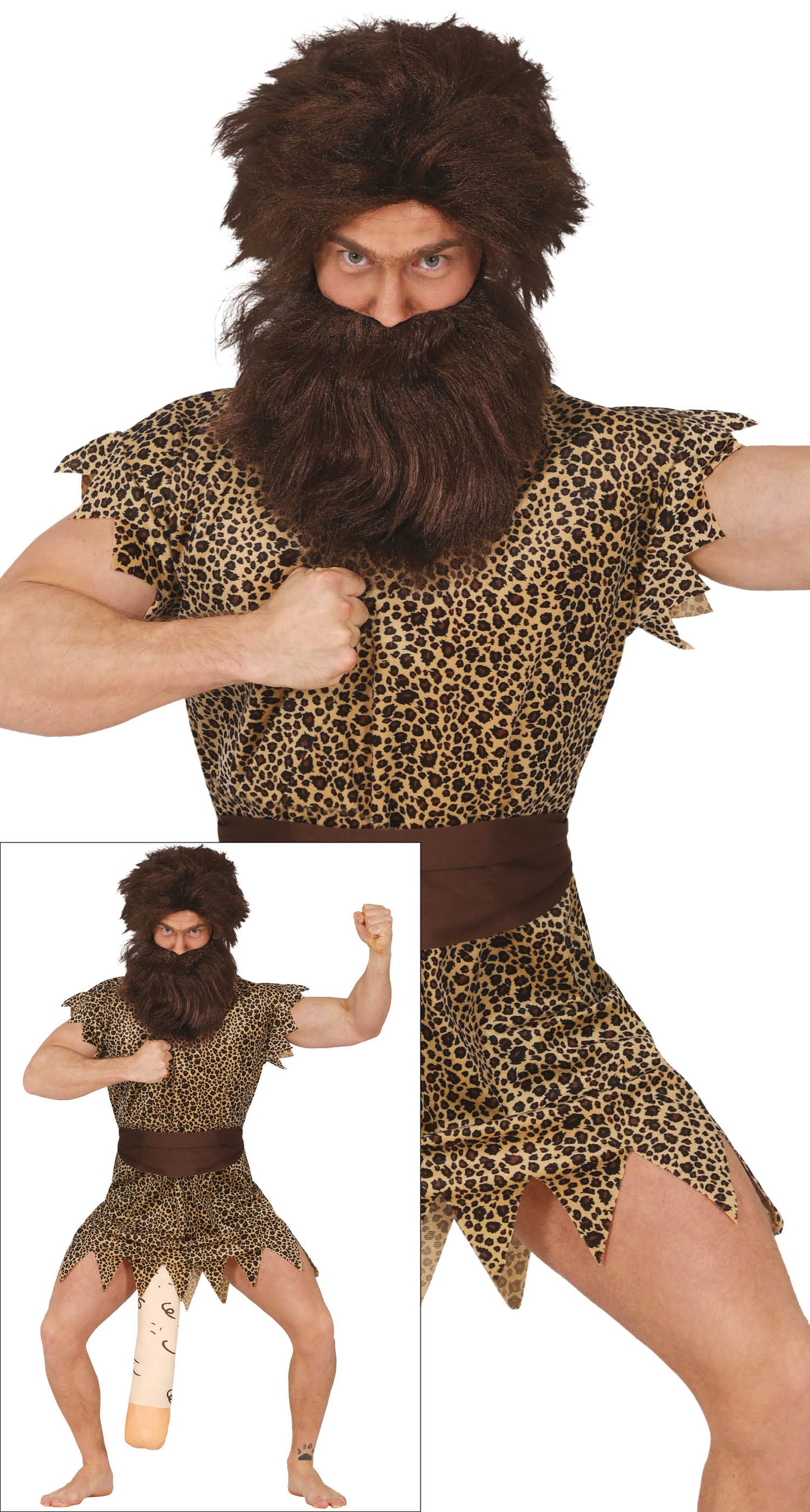 Holbewoner Kostuum Penis – Hilarisch Fout Verkleedkostuum