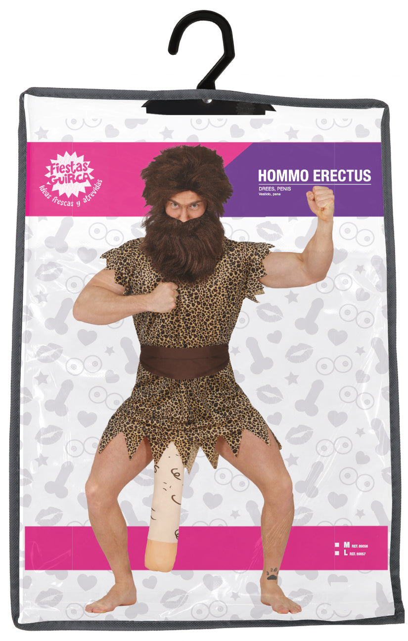 Holbewoner Kostuum Penis – Hilarisch Fout Verkleedkostuum