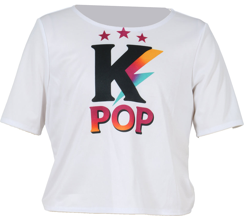 K-Pop Star Nova Dames – Outfit met Jacket, Rok & T-Shirt