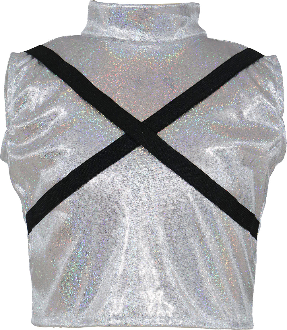 K-Pop Outfit - Rumi Mira Zoey - Dames – Podiumset met Riem, Jasje, T-Shirt & Broek