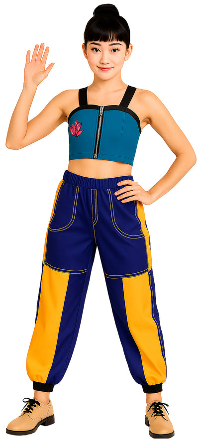 K-Pop Outfit Zoey Dames – Set met Broek & T-Shirt