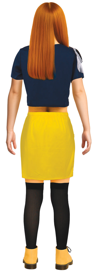 K-Pop Outfit Mira Dames – Set met Rok, Kousen & T-Shirt