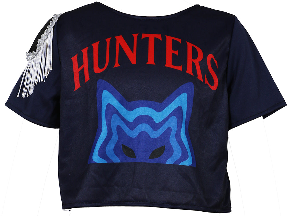 K-Pop Outfit Mira Dames – Set met Rok, Kousen & T-Shirt