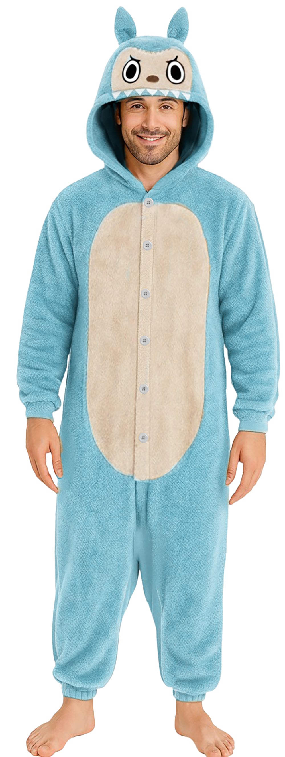 Labubu Pak Heren Blauw