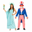 Duo kostuum thema amerika