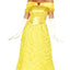 Gele jurk dames sprookjes outfit