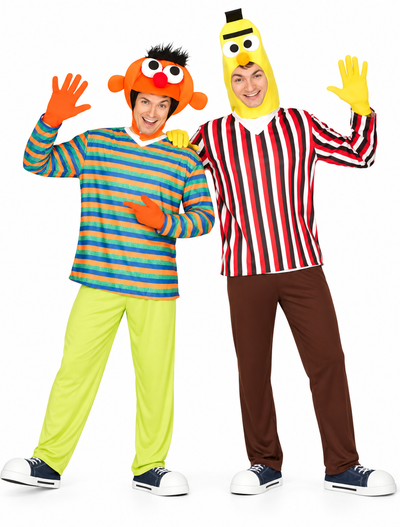 Bert en ernie kostuum 