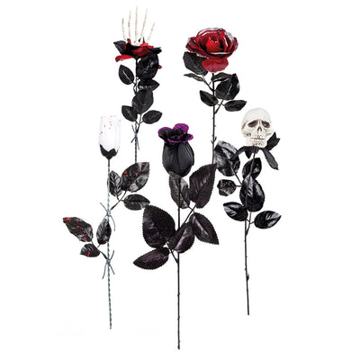 Halloween bloemen assorti decoratie 45 cm