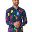 Suitmeister Konfetti-Ballons Marineblaues Hemd